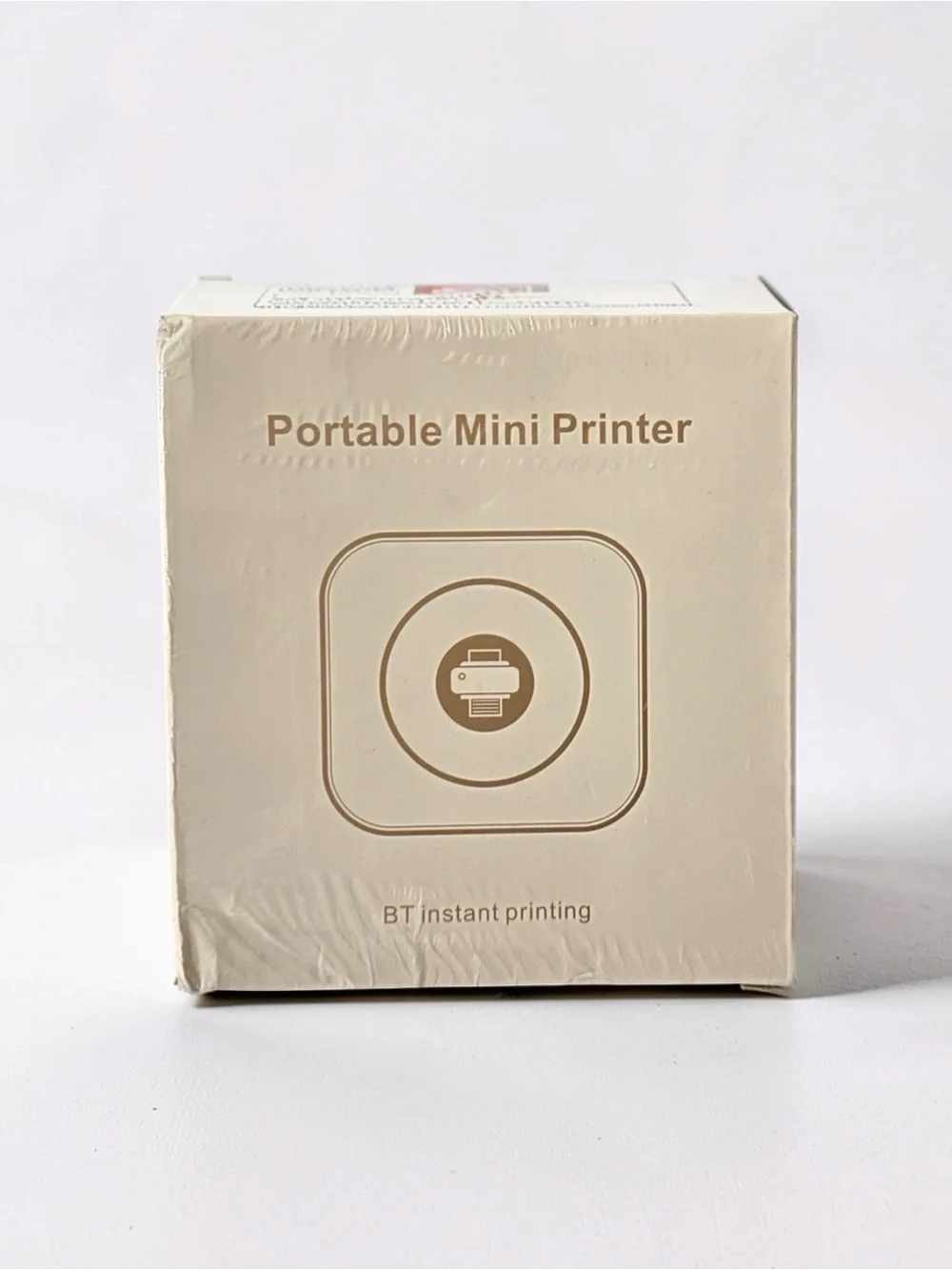 Portable Mini Printer - Black | Compact BT Instant Printing